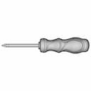Simple Screwdriver Design With Rubber Inserts 1 | Industrial CAD Design_90_0_degree_snapshot