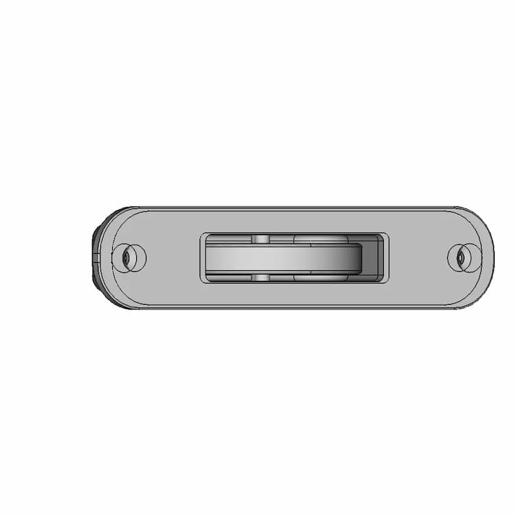 Puz 50 Recessed Wheel 1 | Industrial CAD Design