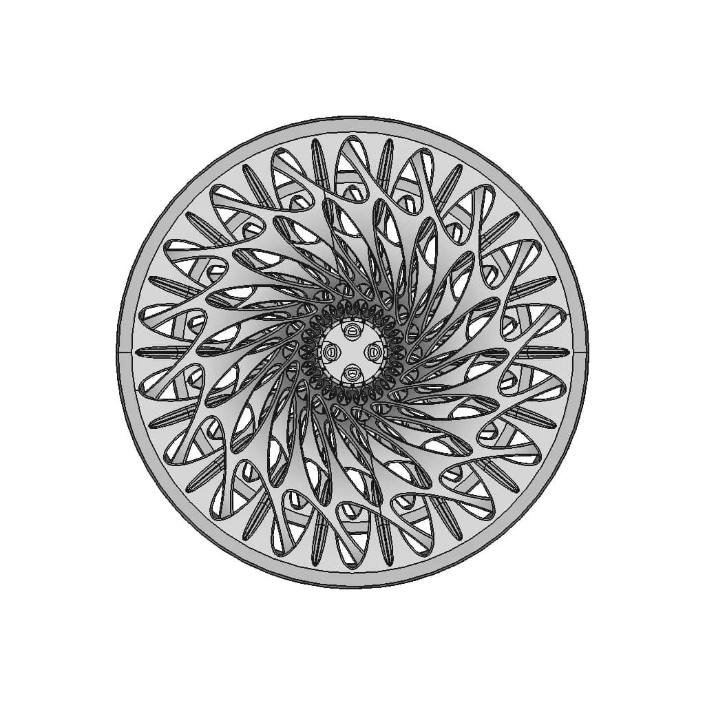 Wheel Rim 203 | Industrial CAD Design_0_0_degree_snapshot