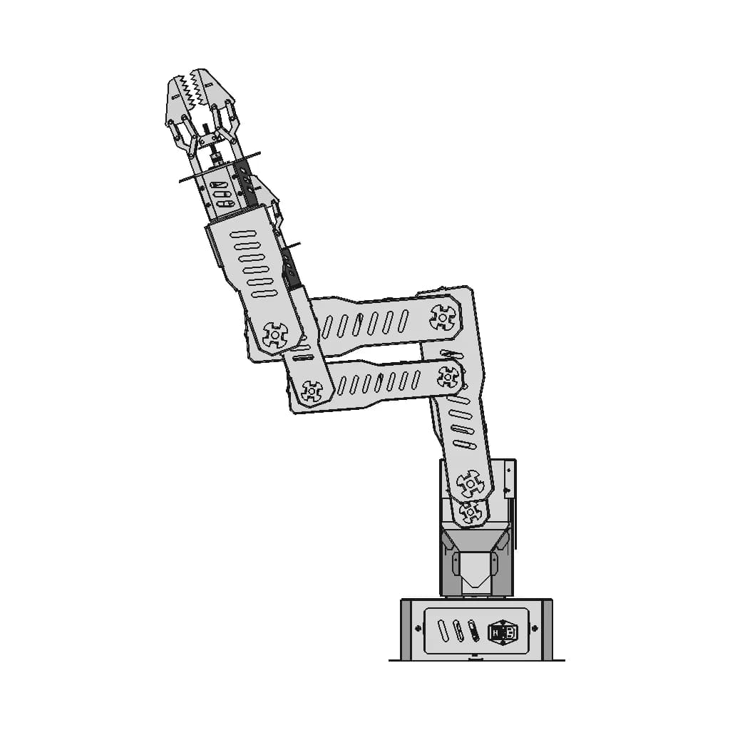 Robotic Arm 434 | Industrial CAD Design_90_0_degree_snapshot