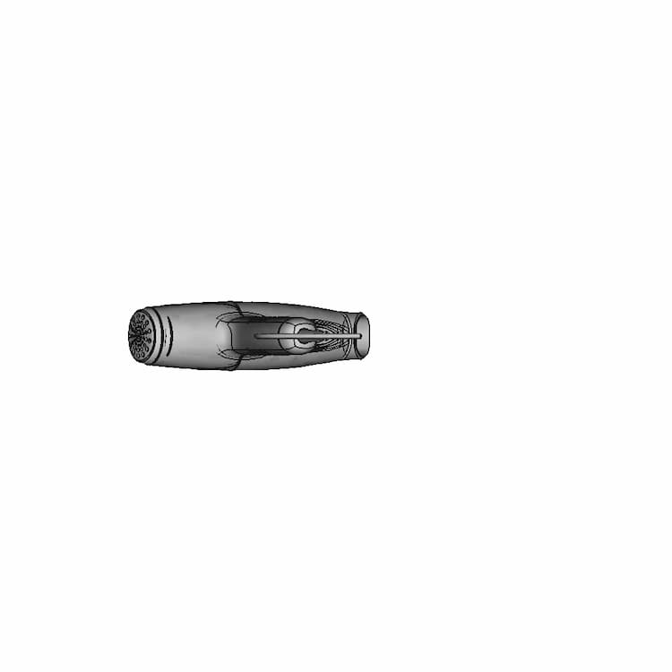 Hair Dryer 150 | Industrial CAD Design