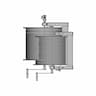 Heavy Duty Hand Crank Hose Reel Industrial Grade | Industrial CAD Design_0_90_degree_snapshot