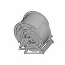 Heavy Duty Hand Crank Hose Reel Industrial Grade | Industrial CAD Design_60_30_degree_snapshot