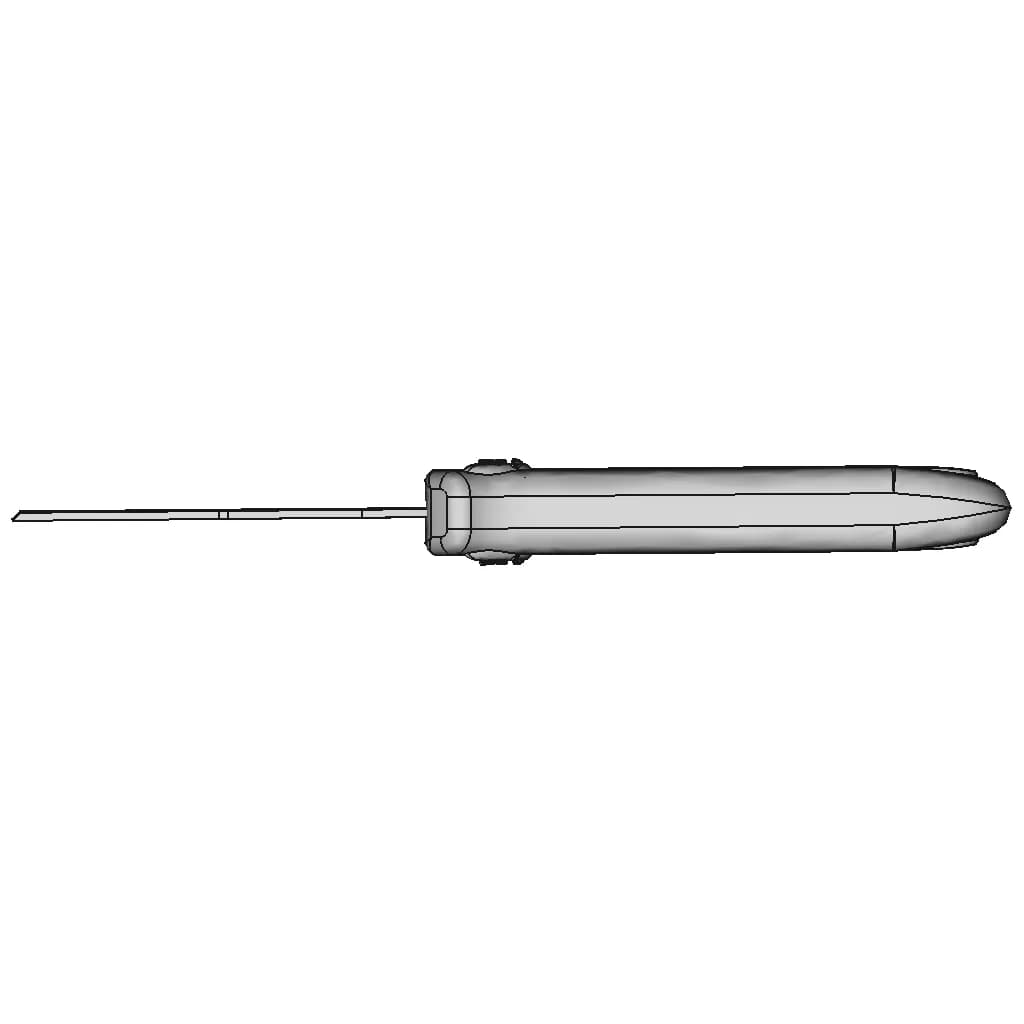 Spatula With Ergonomic Handle 1 | Industrial CAD Design_0_0_degree_snapshot