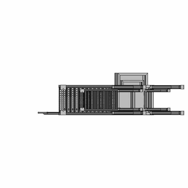 Steel Staircase 10 | Industrial CAD Design
