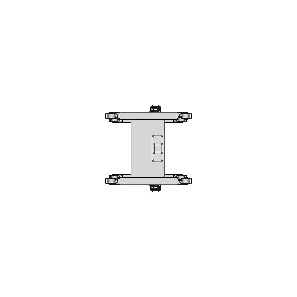 Manual Operation Platform Cantilever Box Component Display Screen | Industrial CAD Design_90_0_degree_snapshot