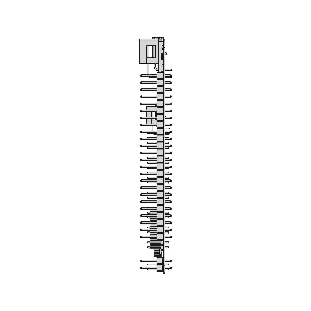 Stm32F407Vet6 Stmicroelectronics 1 | Industrial CAD Design_0_90_degree_snapshot