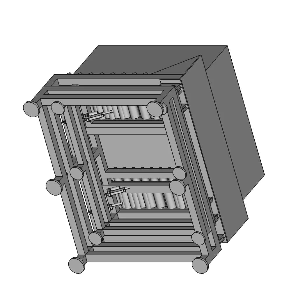 Tilter With Roller 1 | Industrial CAD Design_60_30_degree_snapshot