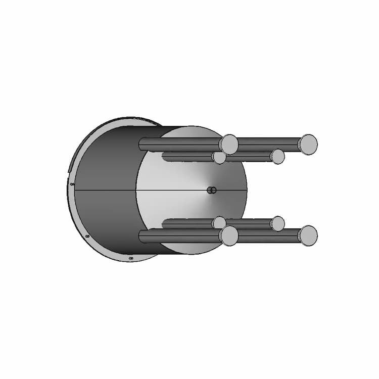 Homogenizer Mixer 1 | Industrial CAD Design