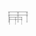 Picnic Table With Integrated Benches 1 | Industrial CAD Design_0_270_degree_snapshot