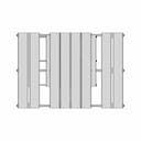 Picnic Table With Integrated Benches 1 | Industrial CAD Design_270_0_degree_snapshot