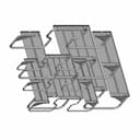 Picnic Table With Integrated Benches 1 | Industrial CAD Design_60_30_degree_snapshot