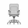 Feeling Office Armchair Glides Option 1 | Industrial CAD Design_0_0_degree_snapshot