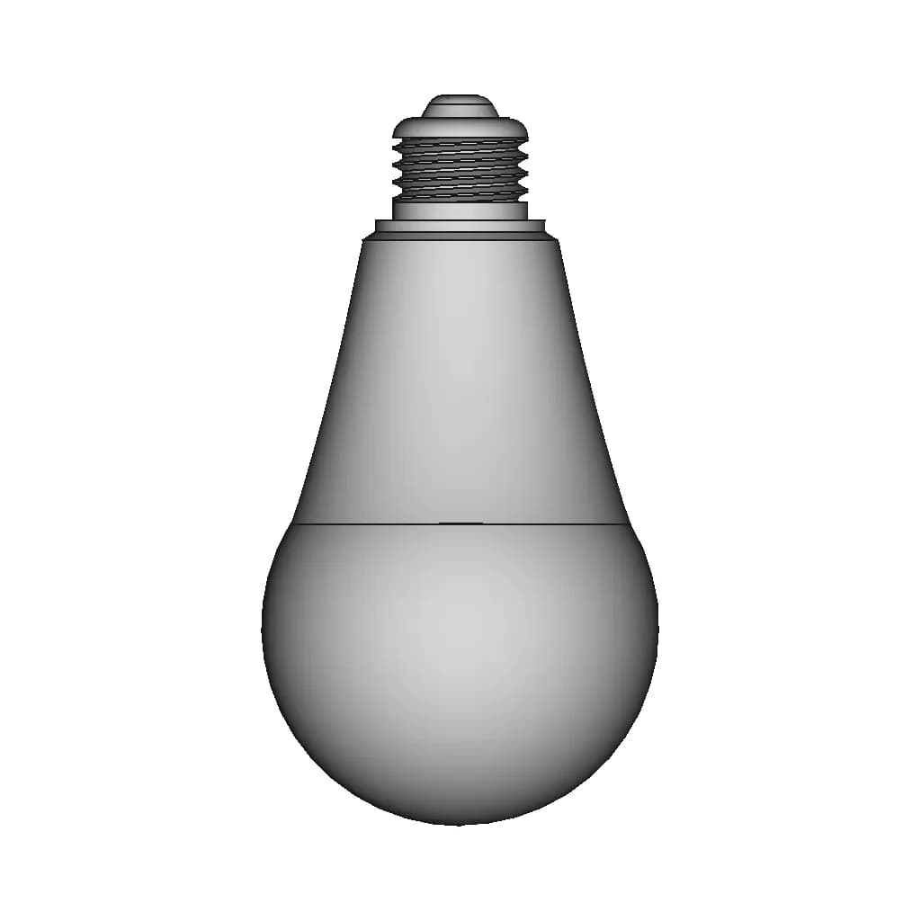 Led Lamp 9W 1 | CAD Model for Energy Systems_270_0_degree_snapshot
