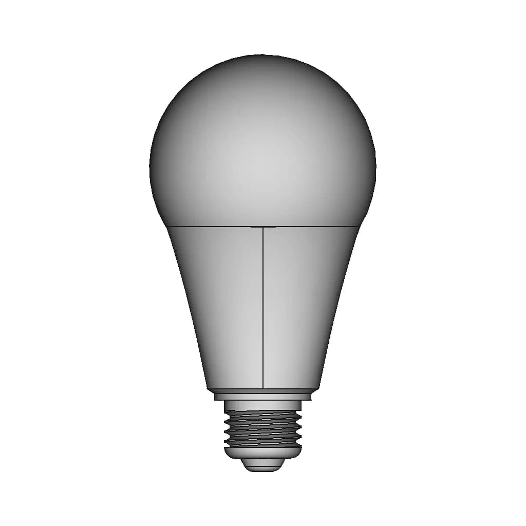 Led Lamp 9W 1 | CAD Model for Energy Systems_90_0_degree_snapshot