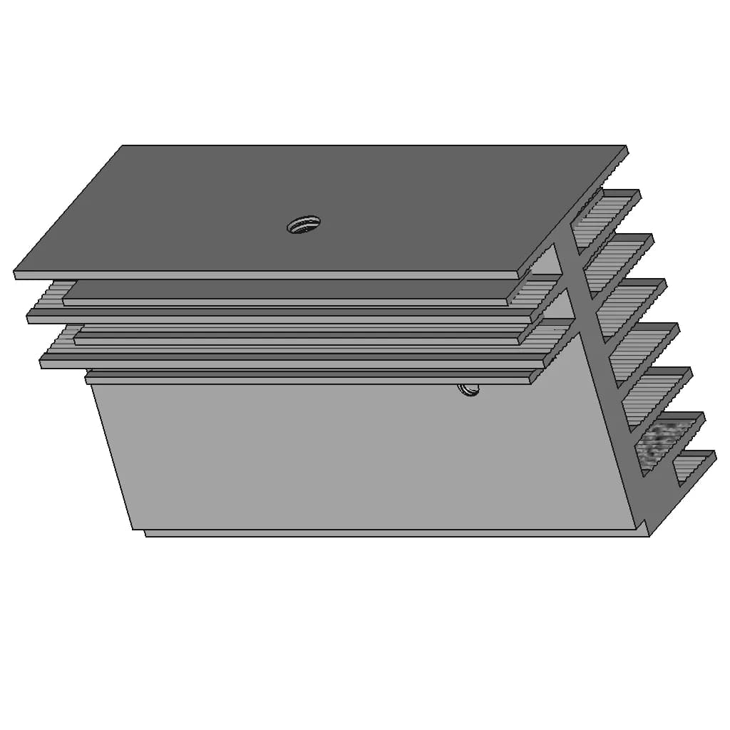 Disipador F 26 0 X 37 4 X | CAD Model for Energy Systems_60_30_degree_snapshot