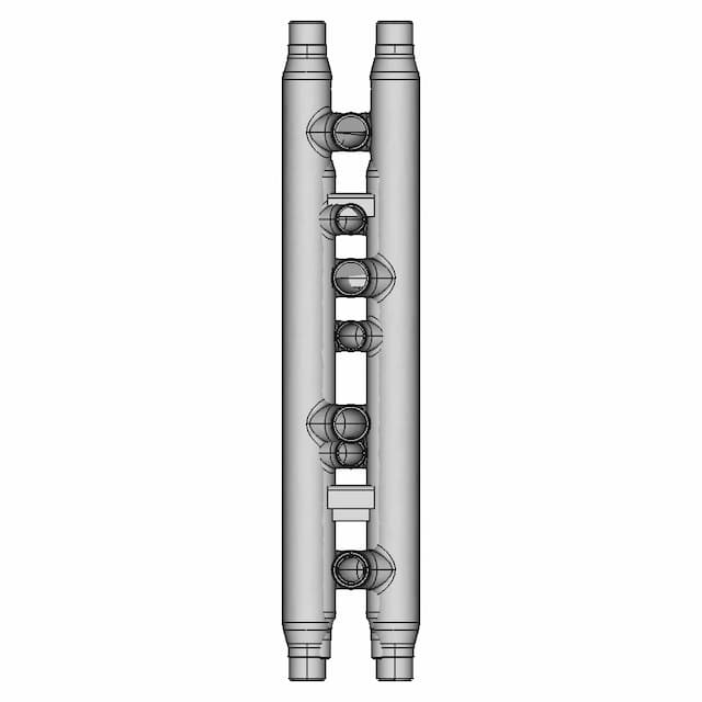 Kesselverteiler Heat Manifold 1 | CAD Model for Energy Systems