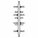 Kesselverteiler Heat Manifold 1 | CAD Model for Energy Systems_0_90_degree_snapshot