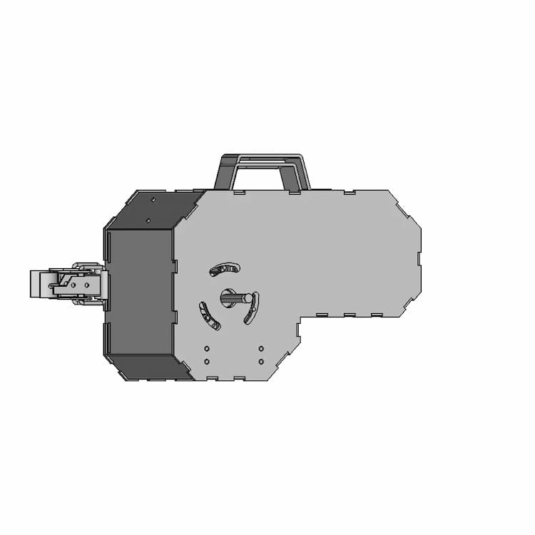 Servo Kutu 1 | Industrial CAD Design