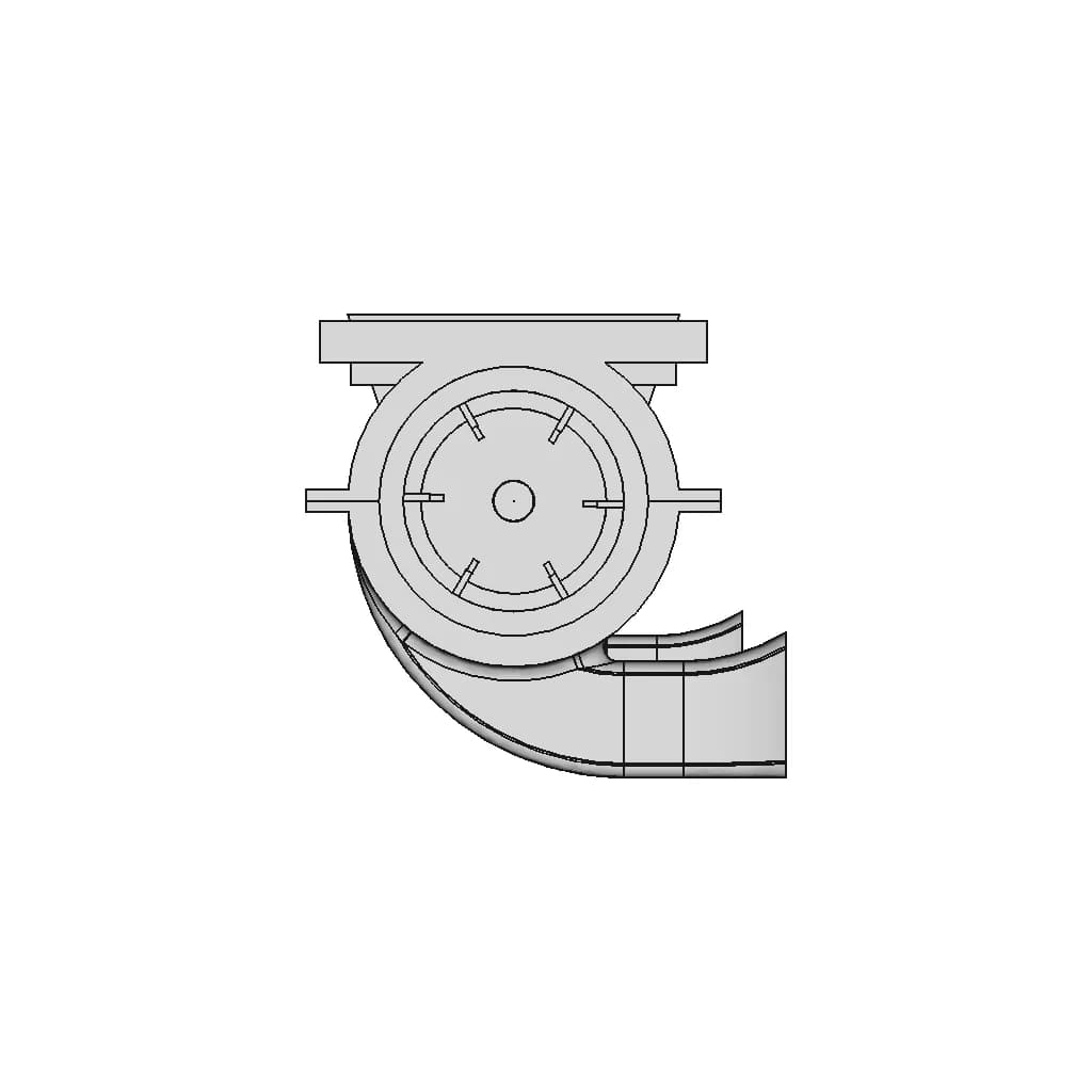 Motor Blower 95 | CAD Model for Energy Systems_270_0_degree_snapshot