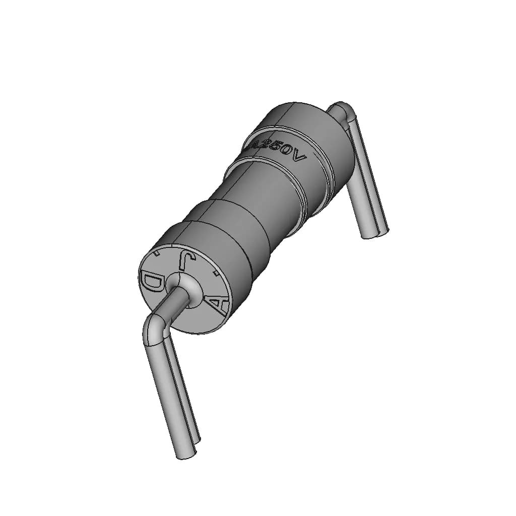 Fusible 4X11Mm Dp17Mm Y 3 6X10Mm 1 | CAD Model for Energy Systems_60_30_degree_snapshot