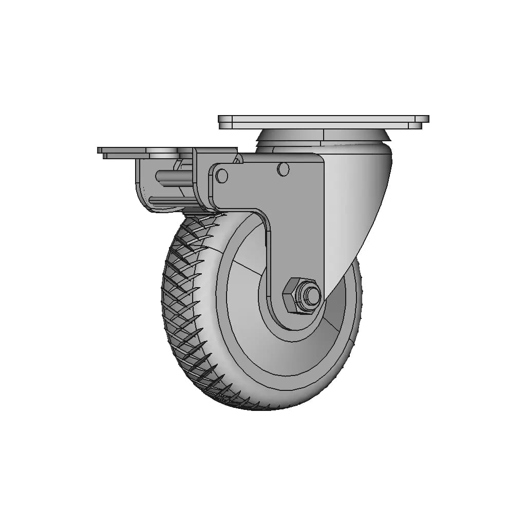 Swivel Brake Type 1 | Industrial CAD Design_0_90_degree_snapshot