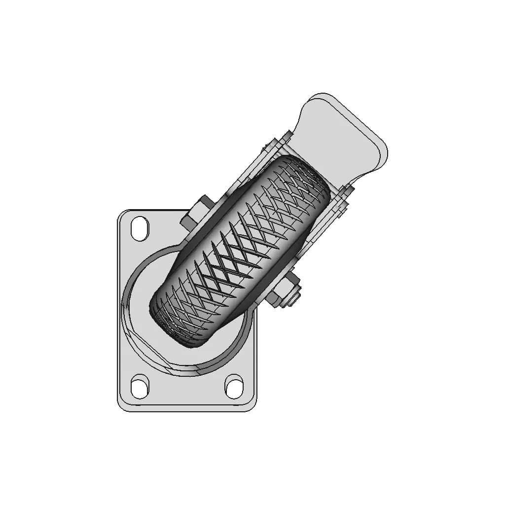 Swivel Brake Type 1 | Industrial CAD Design_90_0_degree_snapshot