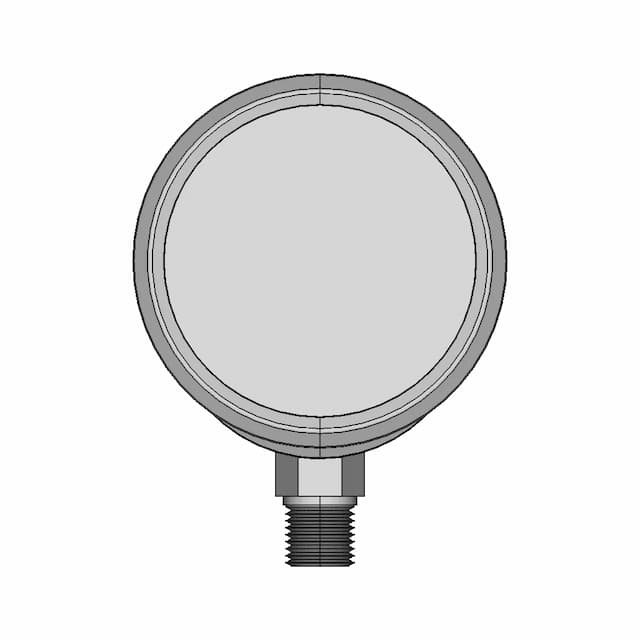 Hydraulic Preasure Gauge 1 | CAD Model for Energy Systems