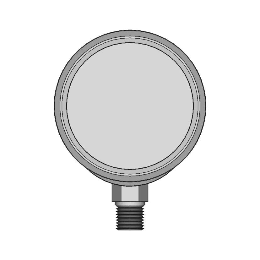 Hydraulic Preasure Gauge 1 | CAD Model for Energy Systems