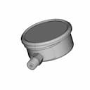 Hydraulic Preasure Gauge 1 | CAD Model for Energy Systems_60_30_degree_snapshot