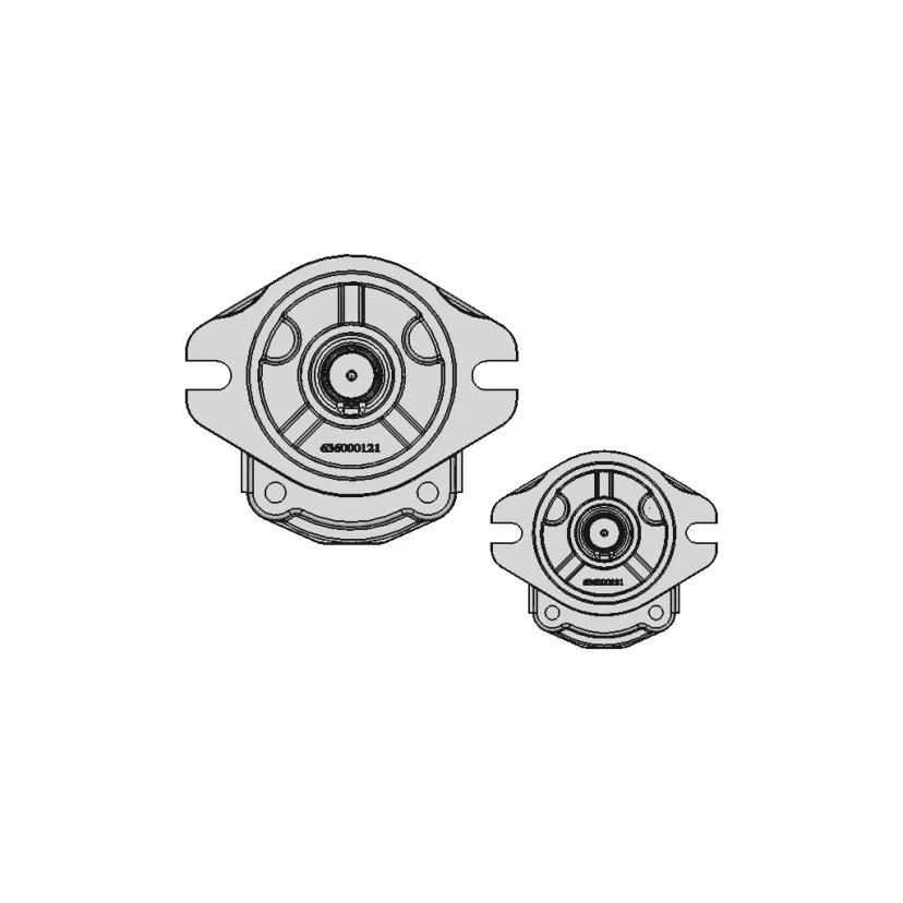 Gear Pump Replica 2A0 D 18 1 | CAD Model for Energy Systems