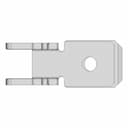 Ficha Pala 6 3X0 8Mm Macho Recto P | CAD Model for Energy Systems_0_0_degree_snapshot