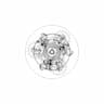 3 Dof Rotational Mechanism With Independent Motor Control | Industrial CAD Design_90_0_degree_snapshot