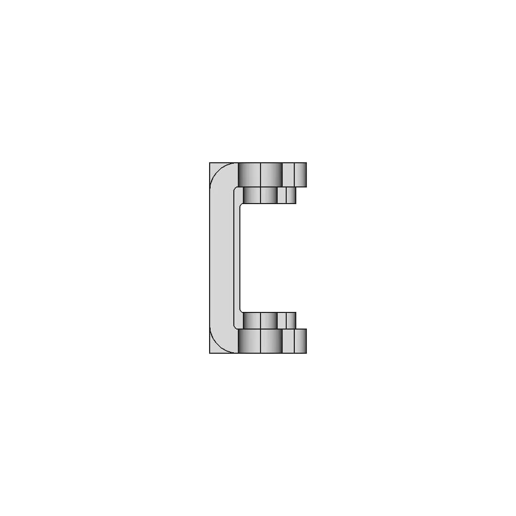 Ficha Pala 6 3X0 8Mm Macho Recto P | CAD Model for Energy Systems_0_270_degree_snapshot