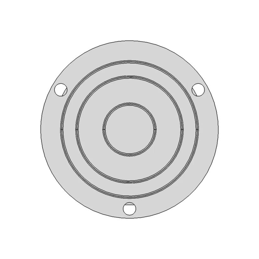 Optronics Led Stop Tail Turn Light 4 Round | Industrial CAD Design