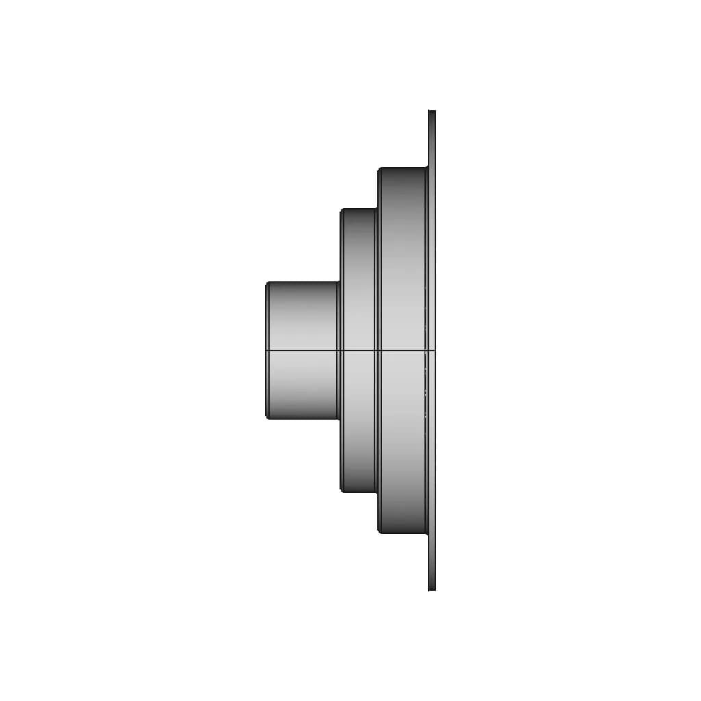 Optronics Led Stop Tail Turn Light 4 Round | Industrial CAD Design_0_90_degree_snapshot