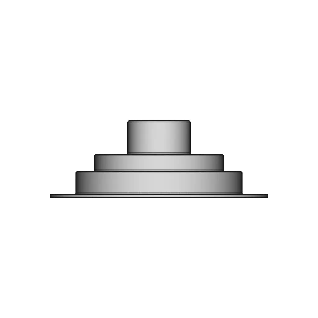 Optronics Led Stop Tail Turn Light 4 Round | Industrial CAD Design_90_0_degree_snapshot