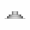Optronics Led Stop Tail Turn Light 4 Round | Industrial CAD Design_90_0_degree_snapshot