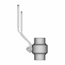Ball Valve Dn 15 800 Npt 1 | CAD Model for Energy Systems_0_90_degree_snapshot
