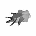 Exhaust Fan Propeller 1 | CAD Model for Energy Systems_60_30_degree_snapshot