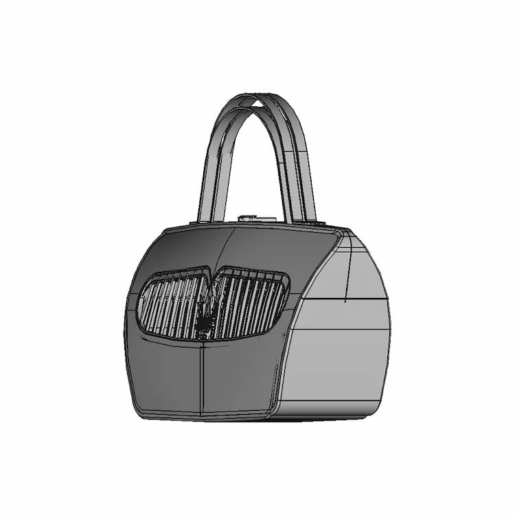 Car Bag Maserati 1 | Industrial CAD Design