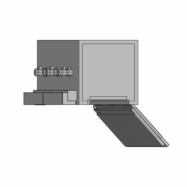 Batch Freezer Liquid Nitrogen Cooled 1 | Industrial CAD Design