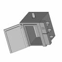 Batch Freezer Liquid Nitrogen Cooled 1 | Industrial CAD Design_60_30_degree_snapshot