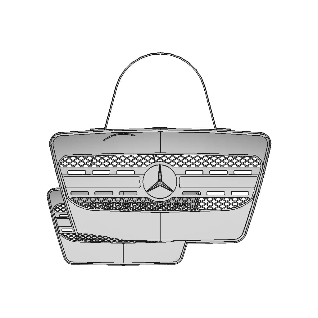 Car Bag Mercedes 1 | Industrial CAD Design_0_90_degree_snapshot