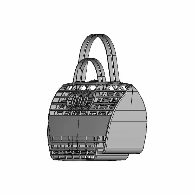 Car Bag Audi 1 | Industrial CAD Design