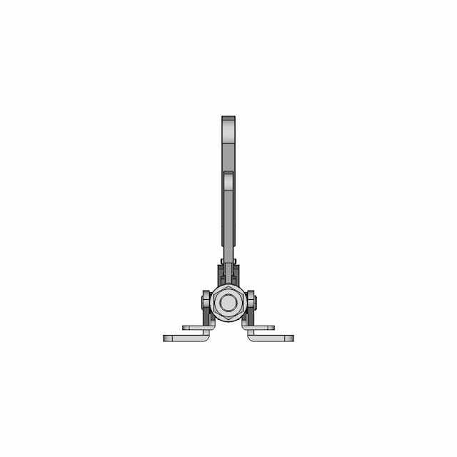 Economy Type Toggle Clamp 1 | Industrial CAD Design