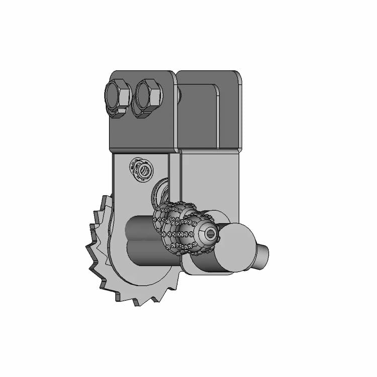 Tow Hook With Ratchet 1 | Industrial CAD Design