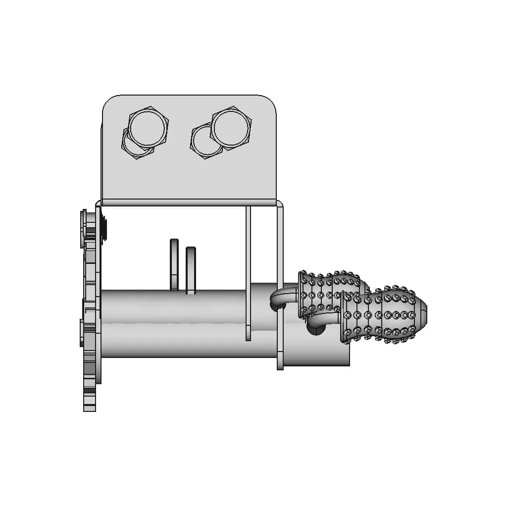 Tow Hook With Ratchet 1 | Industrial CAD Design_0_90_degree_snapshot