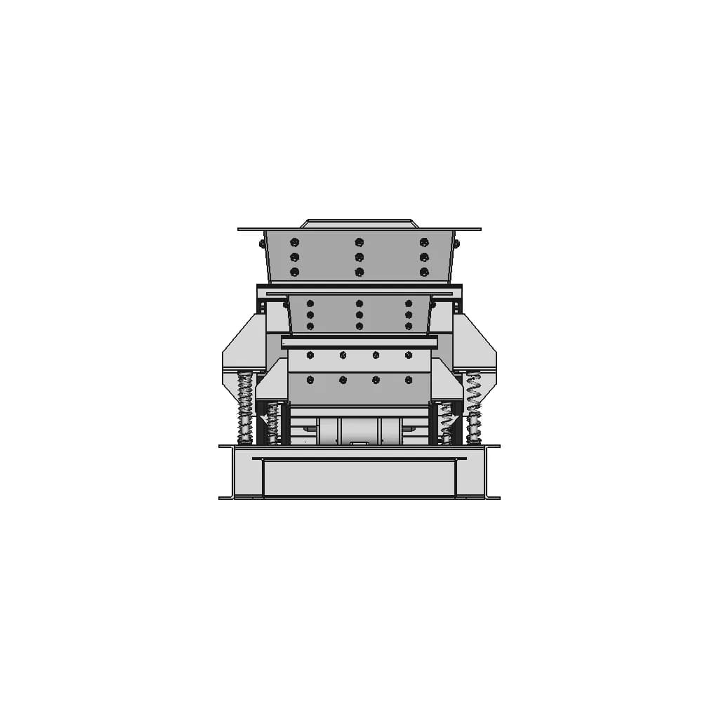 Vibrator Feeder 1 | Industrial CAD Design_0_0_degree_snapshot