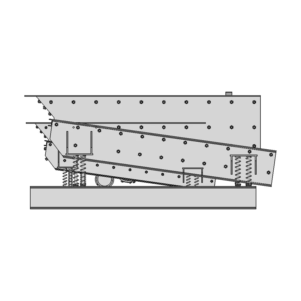 Vibrator Feeder 1 | Industrial CAD Design_0_90_degree_snapshot